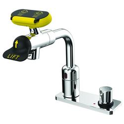 2.4 GPM Sensor Faucet with Emergency Eyewash, AC Powered