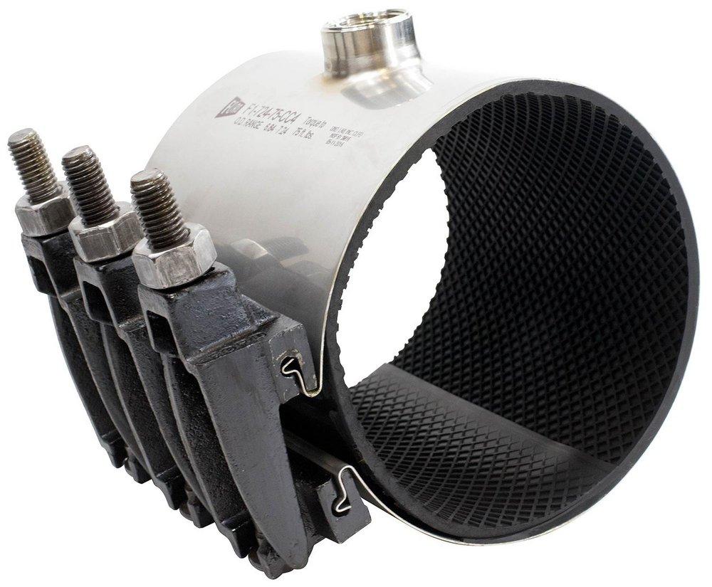 Ford Meter Box 12-1/2 in. Stainless Steel Repair Clamp 