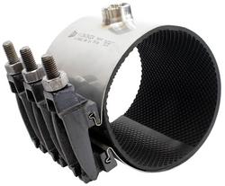 6 x 12-1/2 in. Stainless Steel Repair Clamp