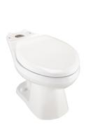 ULTRA FLUSH 1.0/1.28/1.6GPF ELONGATED BOWL WHITE 