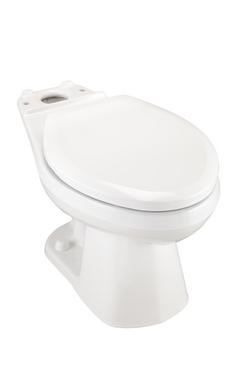 Elongated Toilet Bowl in White