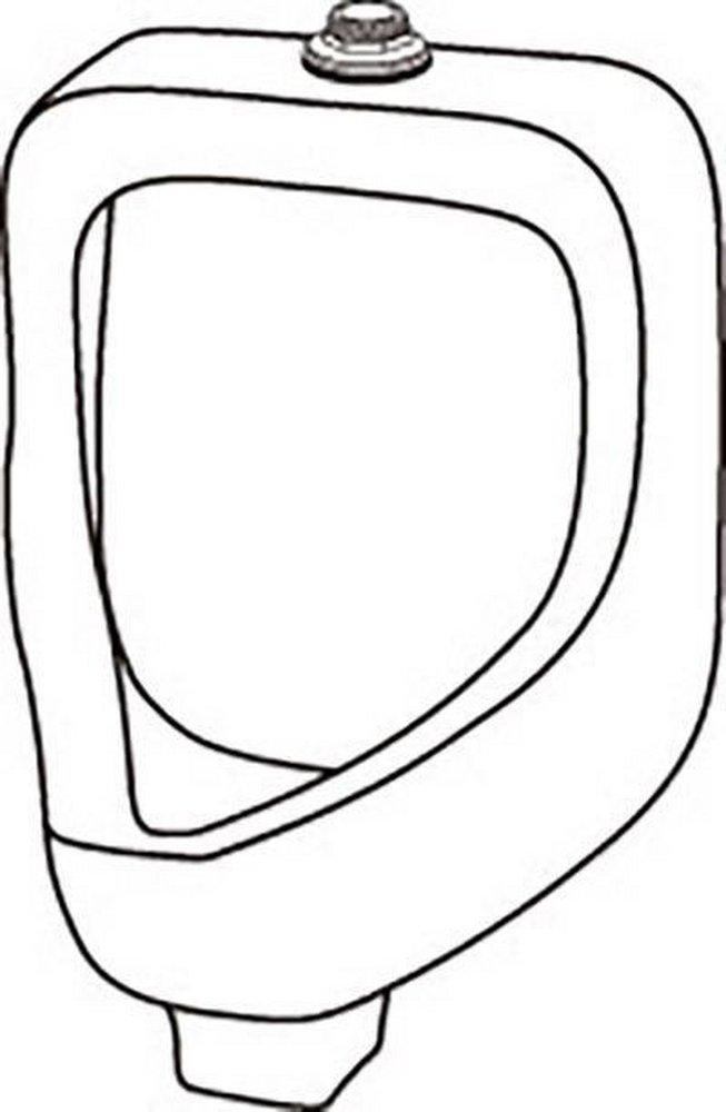 Gerber Plumbing White Wash Out Flush Urinal 