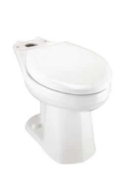 Elongated Toilet Bowl in White