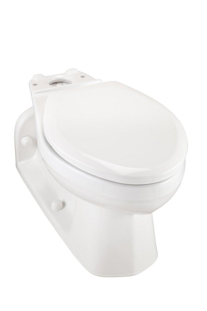 ULTRA FLUSH 1.0/1.28/1.6GPF ELONGATED BOWL BACK OUTLET WHITE 