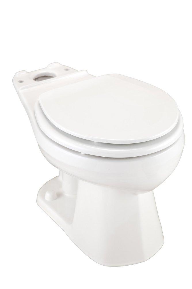 Gerber Plumbing White 1.6 gpf Round Bowl Toilet 