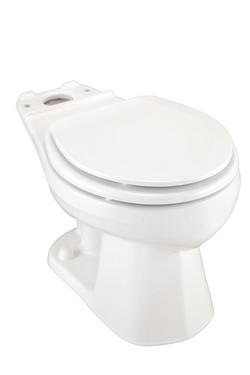 Round Toilet Bowl in White
