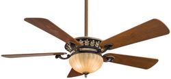 52 in. 5-Blade Indoor Ceiling Fan in Belcaro Walnut