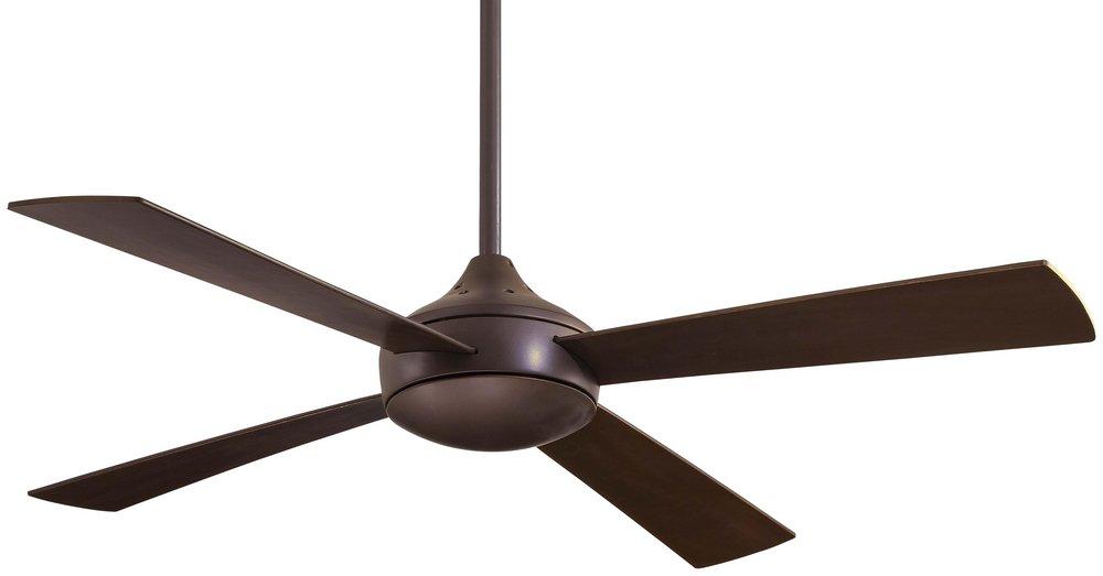 CCY ORBR 52 CEIL FAN 4 BLD W/ LGHT 