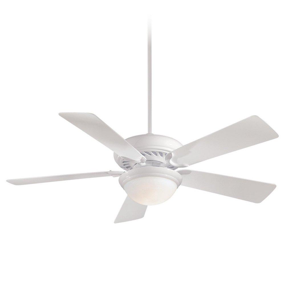 Minka Aire White 5 Blades 52 in. Indoor Ceiling Fan 