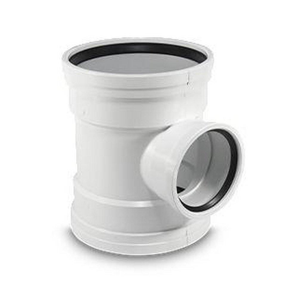 TRENCH TOUGH PLUS Gasket Plastic Reducing Sewer Tee 
