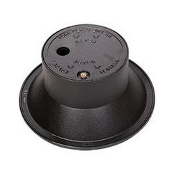 9-1/2 in. Cast Iron Meter Box Lid in Black