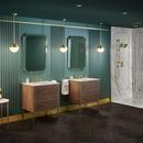 DXV Platinum Nickel Forged Brass Thermostatic Valve Trim 