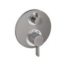 Two Handle Thermostatic Valve Trim in Brushed Black Chrome
