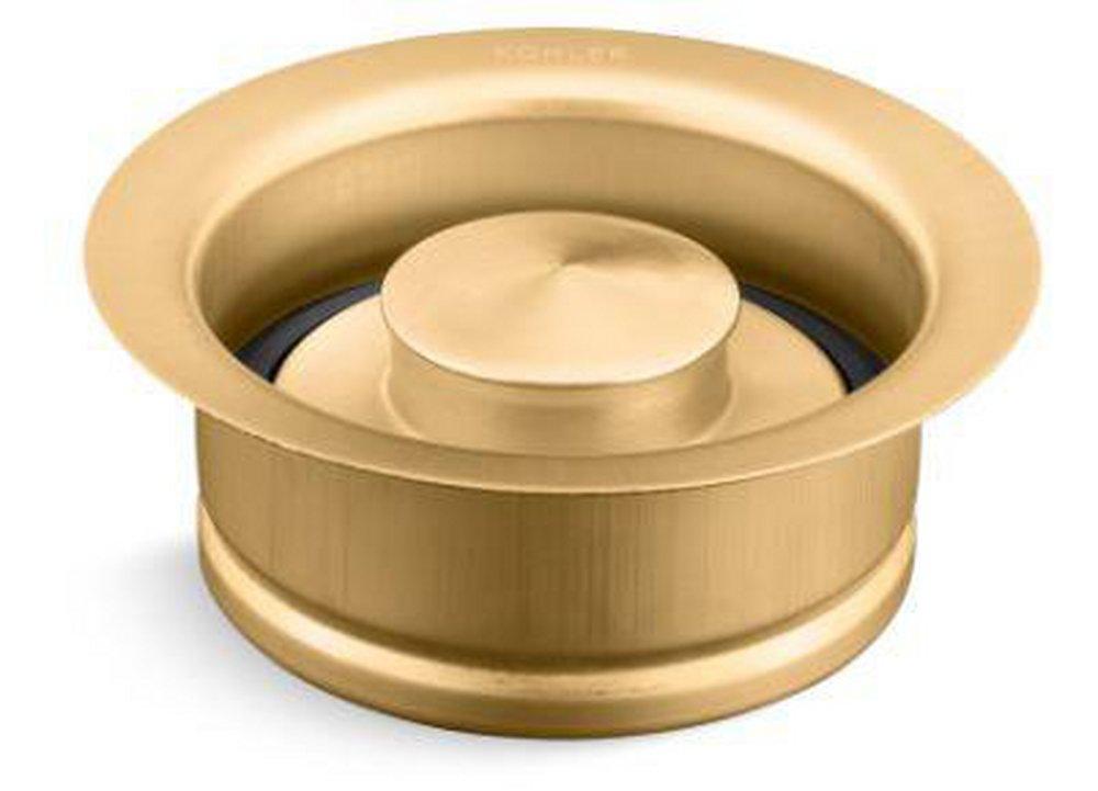 KOHLER Vibrant&reg; Brushed Moderne Brass Metal Disposer Flange 