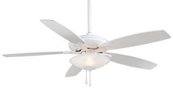 52 in. 5-Blade Indoor Ceiling Fan in White