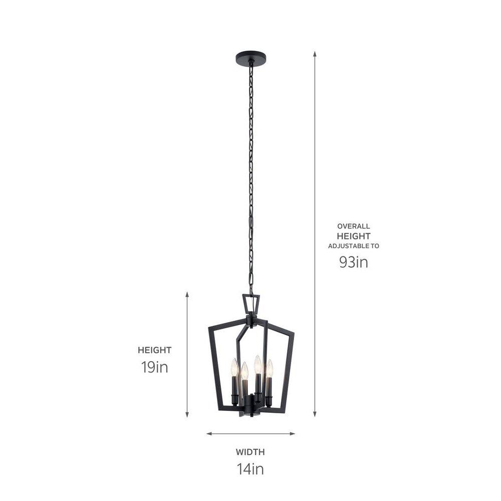 *CVR* PENDANT 4LT 60W 