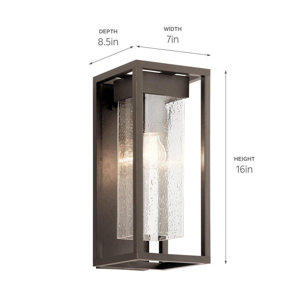 *CVR* OUTDOOR WALL 1LT 100W A19 