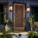 Kichler Lighting Black 100W 1-Light 16 in. Outdoor Wall Sconce 