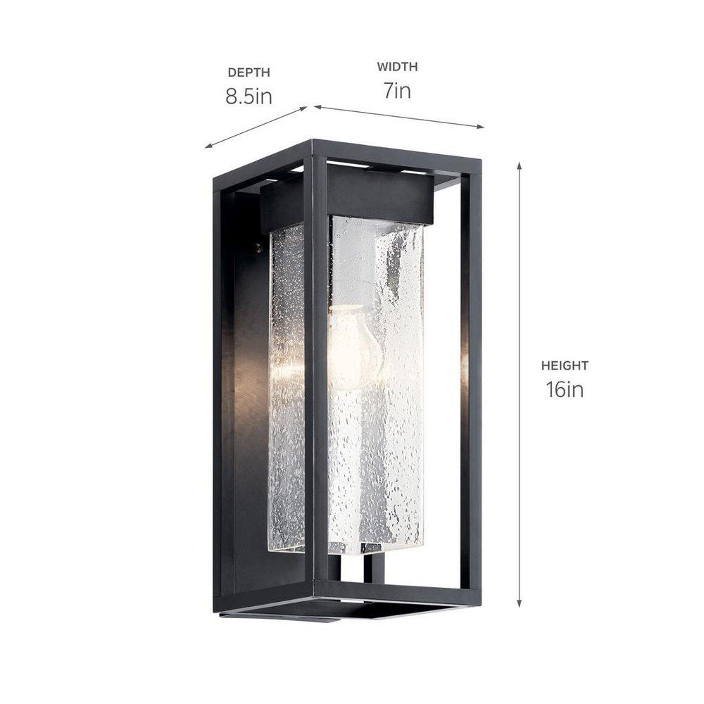 *CVR* OUTDOOR WALL 1LT 100W A19 