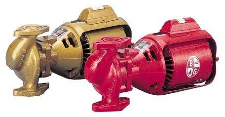 Bell & Gossett 1-1/2 in. 1.75A 33 gpm 225F Flanged Cast Iron Booster Pump 