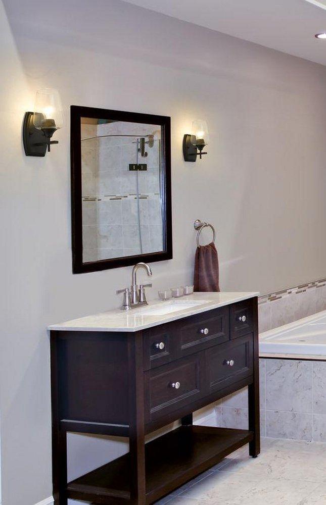 Z-Lite Matte Black 100W 1-Light 9-1/2 in. Wall Sconce 