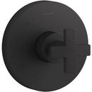 KOHLER Matte Black Single Handle Pressure Balancing Valve Trim 