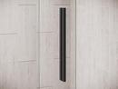 KOHLER Matte Black 74 x 59-5/8 in. Frameless Sliding Shower Door in Matte Black 