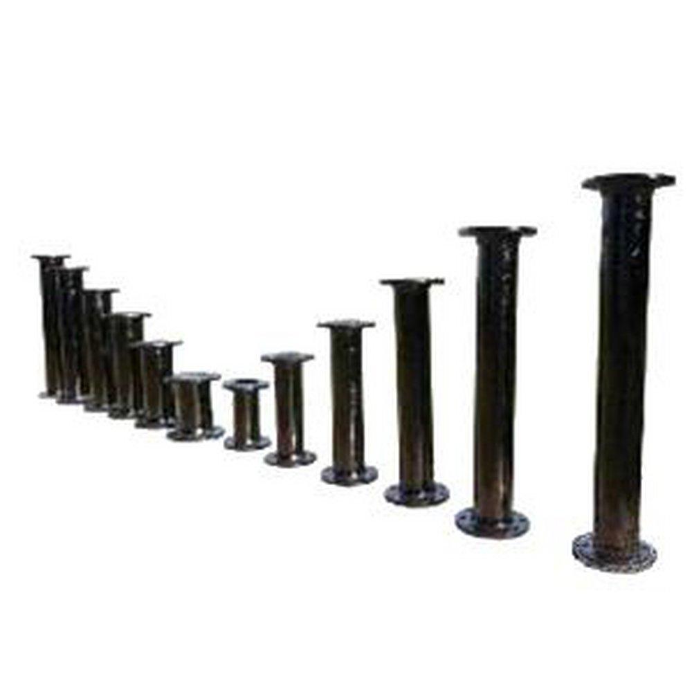 Custom Fab 64 x 0.36 in. Flanged 250# Bituminous Tar Ductile Iron Pipe with Cement-lined 