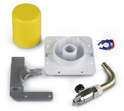 4-1/2 x 4-1/2 in. Brass, Plastic and Stainless Steel Cover Plate