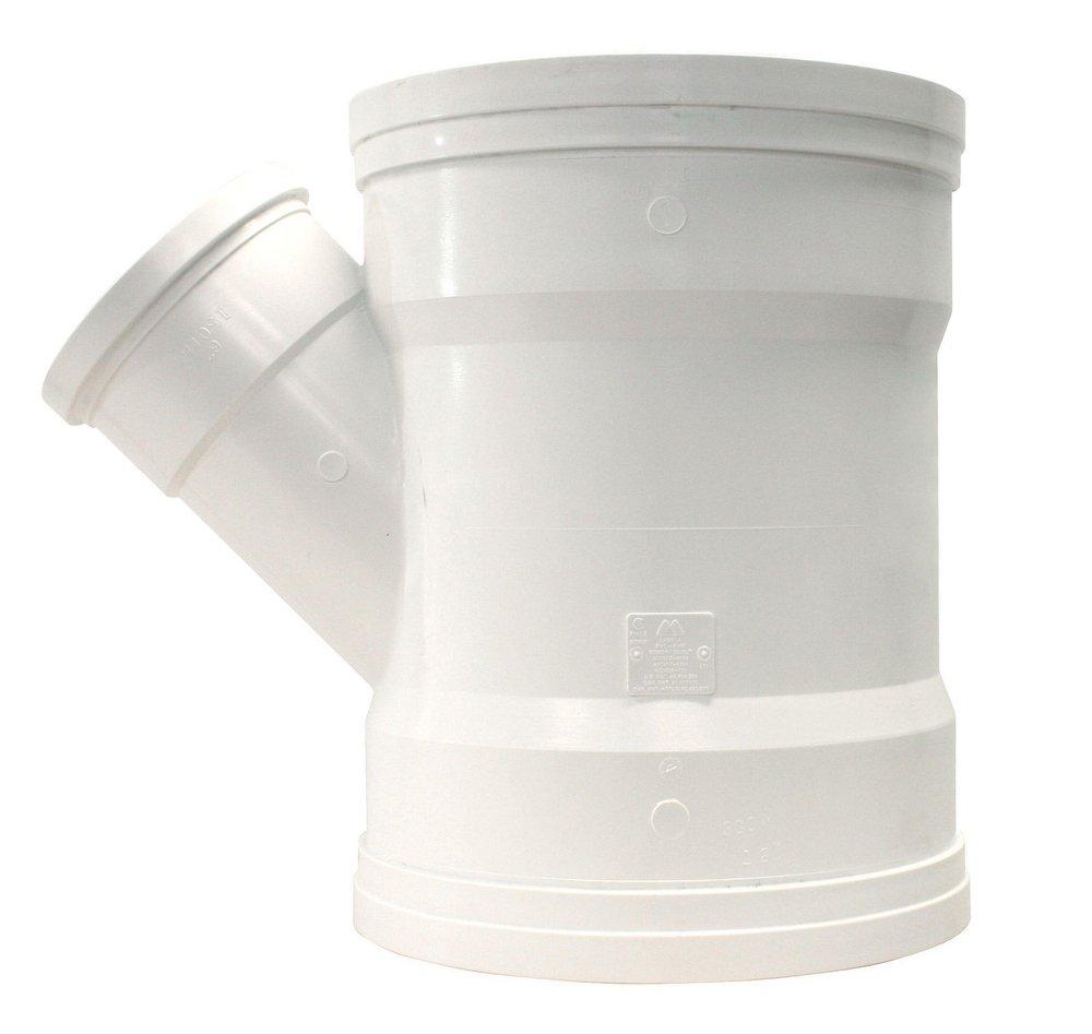 Multi-Fittings Corporation Gasket Sewer SDR 35 PVC Double Wye 
