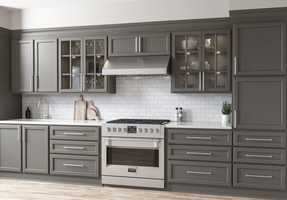 Tempest I 42 x 11 in. Under Cabinet LED Hood in Stainless Steel, ACT 