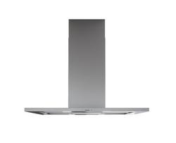 Modena 90 cm LED Island Hood in Stainless Steel & Glass, ACT