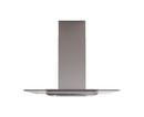 Verona 90 cm LED Island Hood in Stainless Steel & Glass, ACT