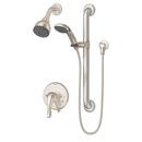 Single Handle Dual Function Shower System in Satin Nickel