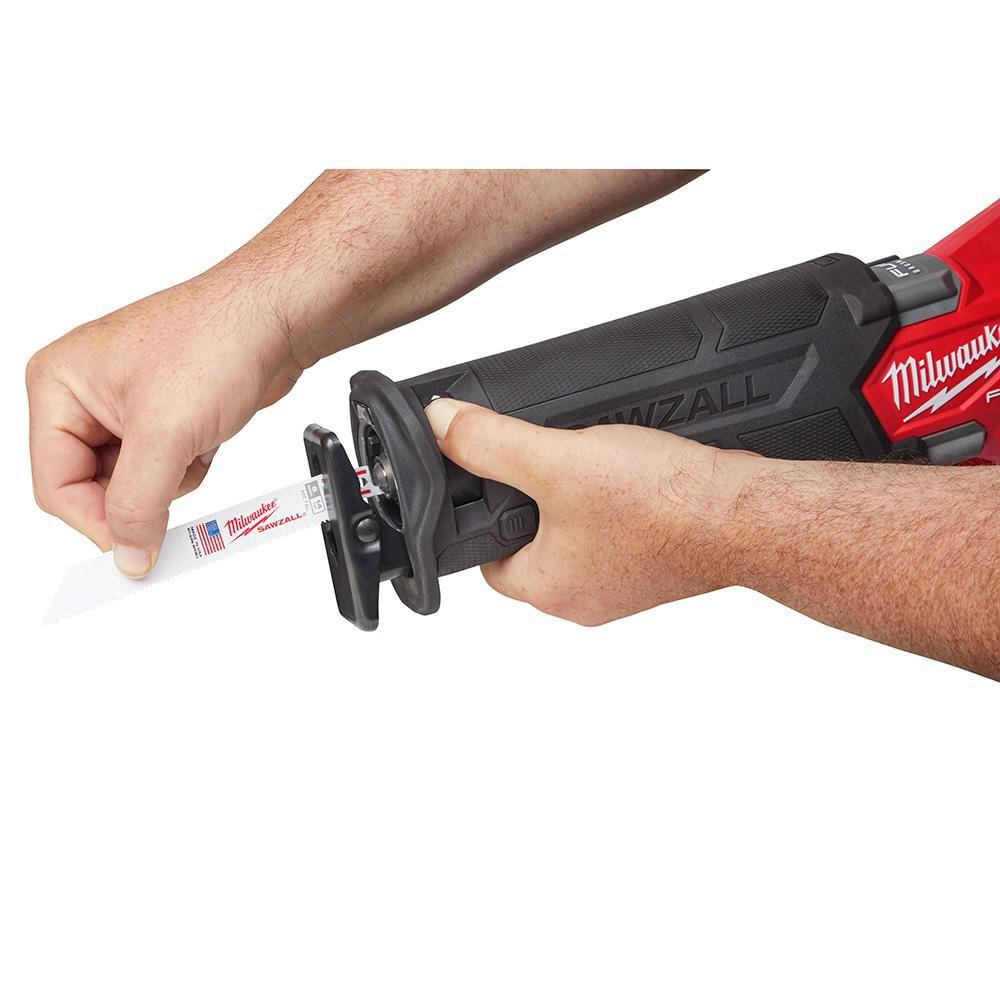 Milwaukee® Black Cordless Lithium-ion Reciprocating Saw Bare Tool 