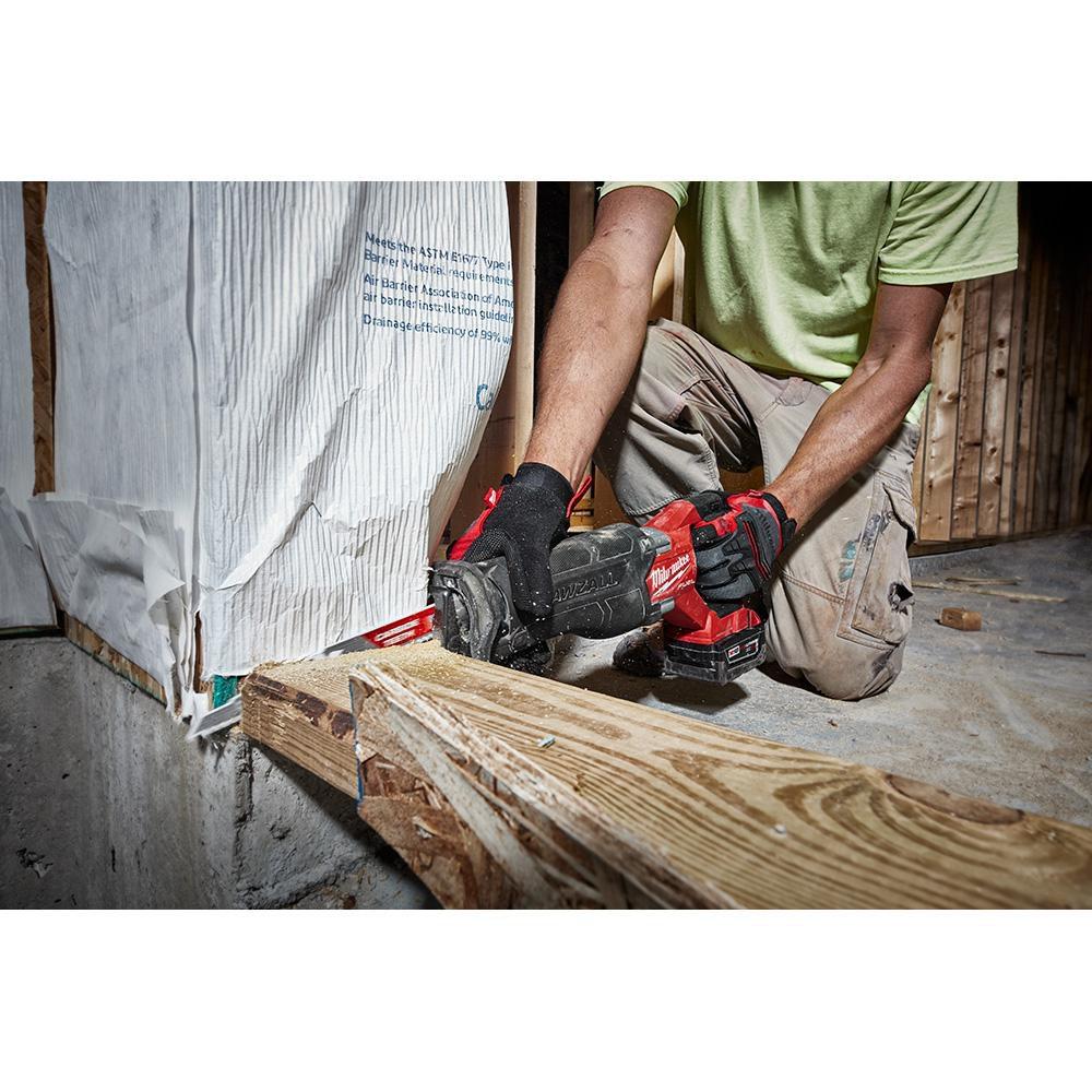 Milwaukee® Black Cordless Lithium-ion Reciprocating Saw Bare Tool 