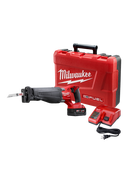 Milwaukee&reg; Black Cordless 5A Lithium-ion Reciprocating Tool Kit 