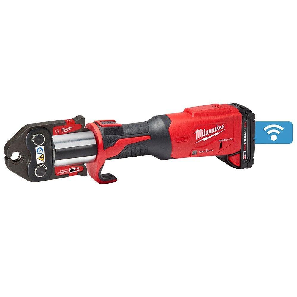 Milwaukee&reg; Red 0.5 - 2 in. Battery Press Tool 