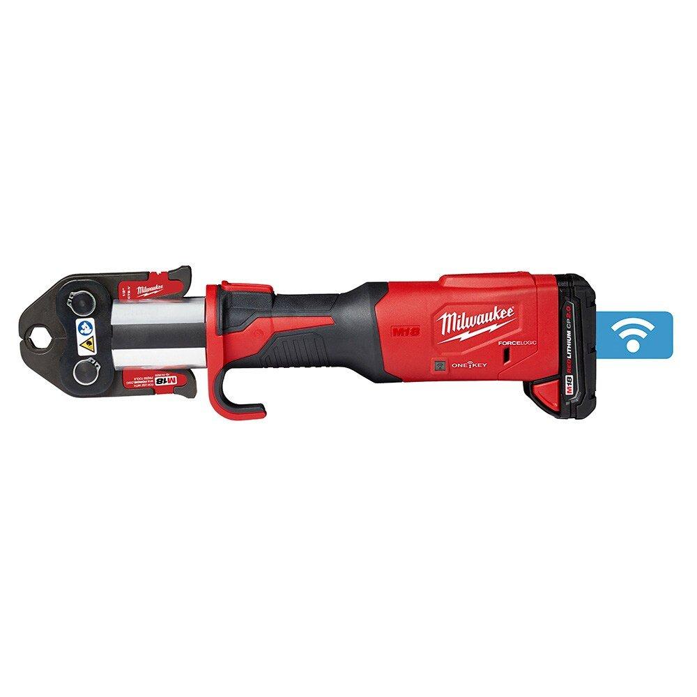 Milwaukee&reg; Red 0.5 - 2 in. Battery Press Tool 