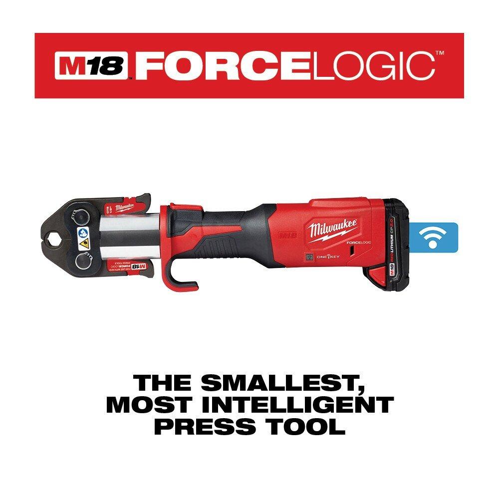 Milwaukee&reg; Red 0.5 - 2 in. Battery Press Tool 