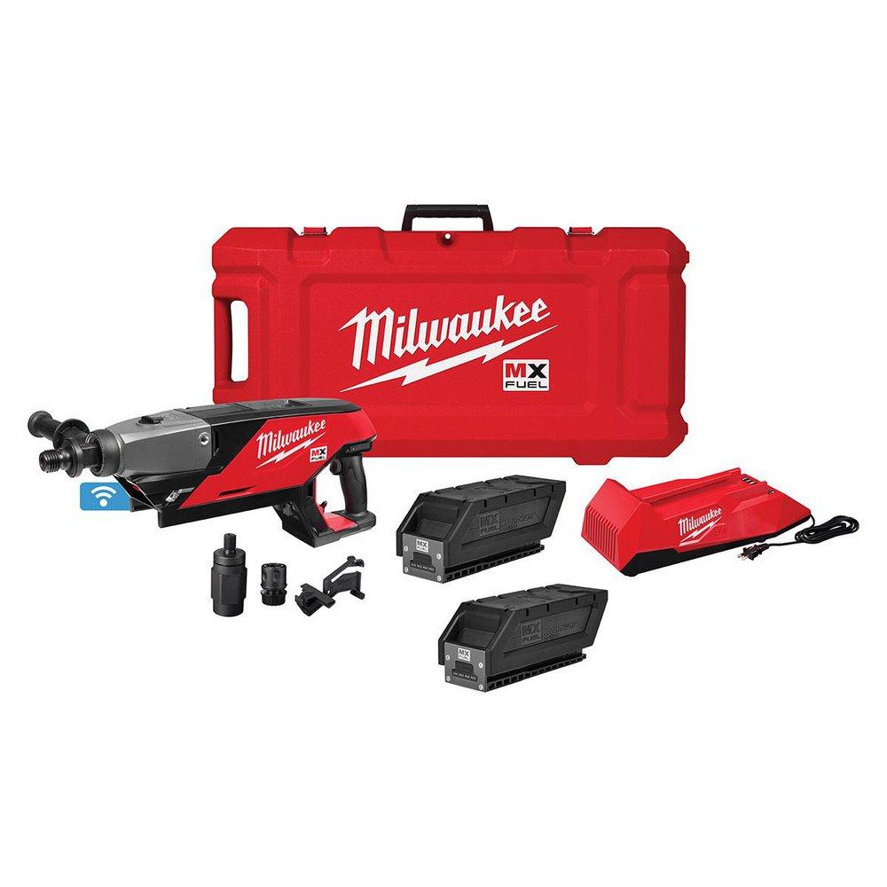 Milwaukee® Red/Black Core Drill Kit 