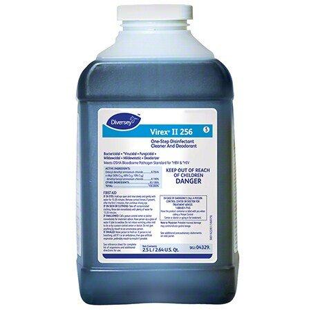 Diversey Blue Disinfectant Cleaner in Blue (Case of 4) 