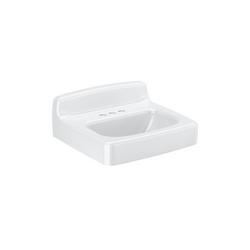 20 x 18 in. Wall Mount Cast Iron Bathroom Sink