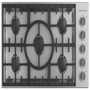 5-Burner Natural Gas Sealed Cooktop in Stainless Steel