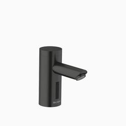 0.5 gpm Battery Powered Sensor Bathroom Sink Faucet with Integrated Side Mixer in Graphite