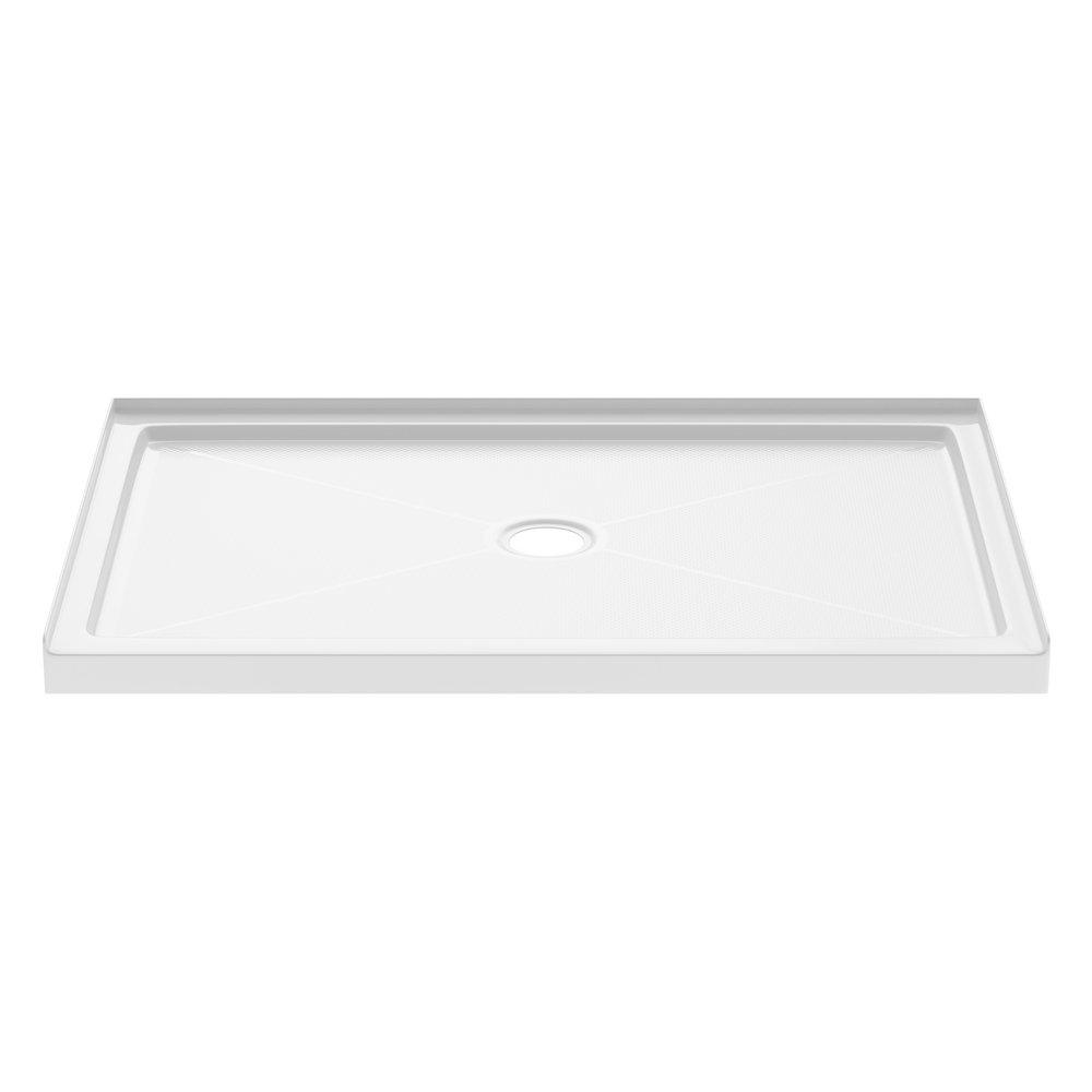 PROFLO&reg; White 41-7/8 x 33-7/8 in. Rectangle Shower Base 