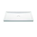 60 in. x 42 in.  Shower Base with Center Drain in White