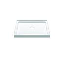 42 in. x 42 in. Shower Base with Center Drain in White