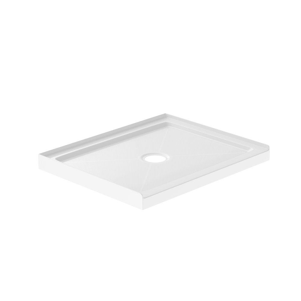 PROFLO&reg; White 48 x 34 in. Rectangle Shower Base 