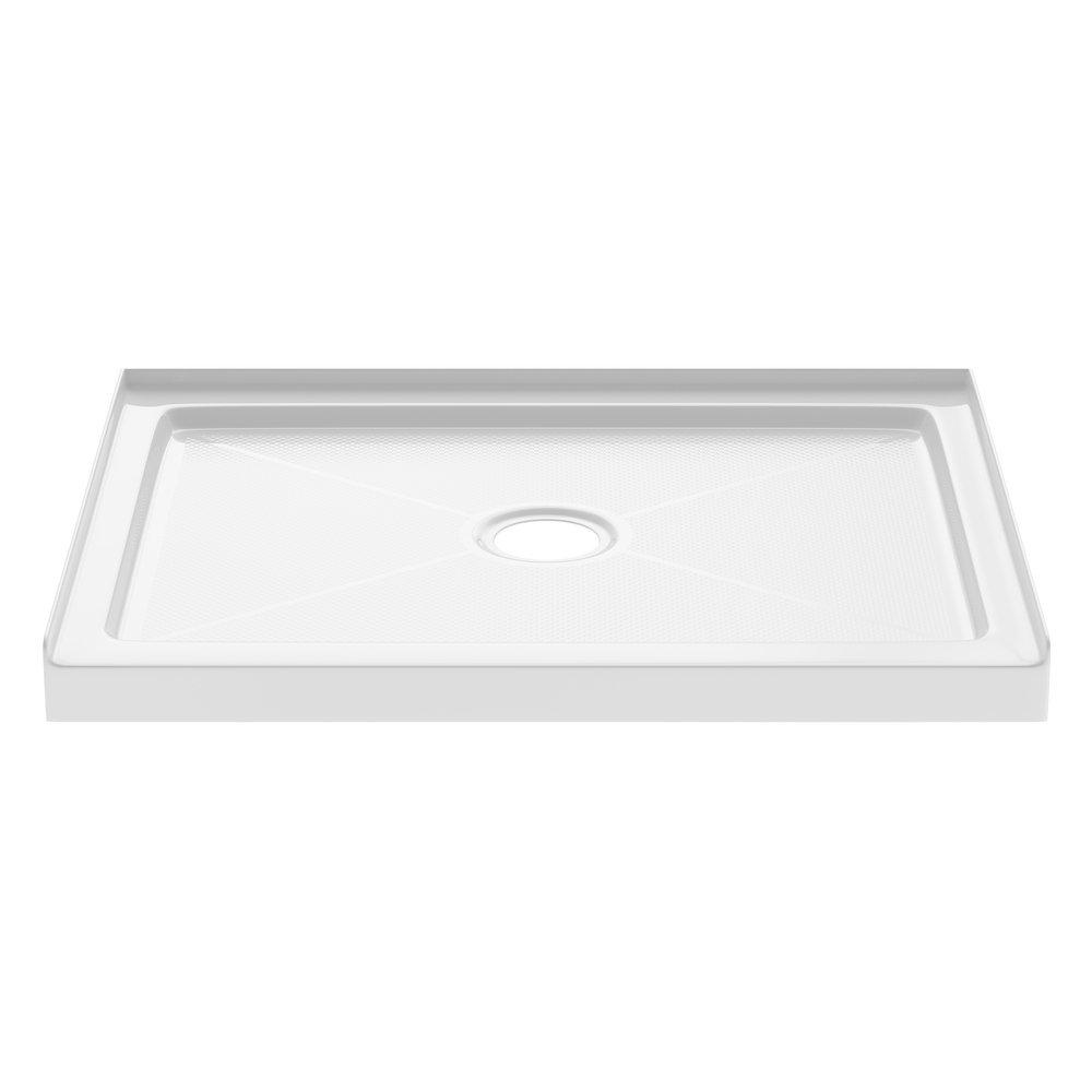 PROFLO&reg; White 48 x 34 in. Rectangle Shower Base 